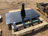 New 2in Receiver Hitch Trailer Mover To Fit Skid Steer Loader