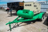 Kohler Towable Generator, Mounted On T/A Trailer, 23 KW, Propane Engine, Ball Hitch, Hour Meter