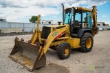 John Deere 310E 4WD Loader/Backhoe, EROPS, 24in Hoe Bucket, Hour Meter Reads: 7589, S/N: