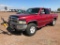 1997 DODGE 1500 4x4 Extended Cab Pickup, Magnum V8, 5.9L, Automatic, Meyer 7' Snowplow, 4WD Not