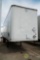 1988 GREAT DANE S/A Van Trailer, 28' x 96in, 39,000 LB GVWR, Spring Suspension, Swing Open Back