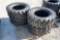 (4) New Loadmax 12-16.5 Skid Steer Tires, Model SKS332