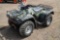 Honda Foreman 400 4x4 ATV, Badland 3500 lB Winch, Hour Meter Reads: 367, Odometer Reads: 1167, Not a