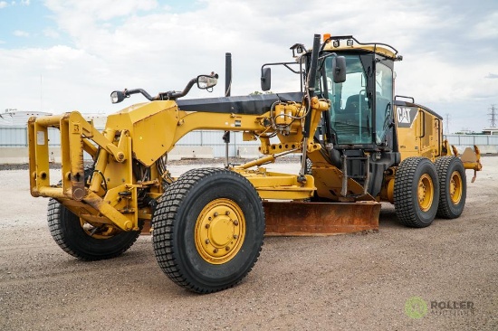 2008 Caterpillar 140M VHP Plus AWD Motor Grader, Ripper, Joystick Steering Control, 14' Moldboard,