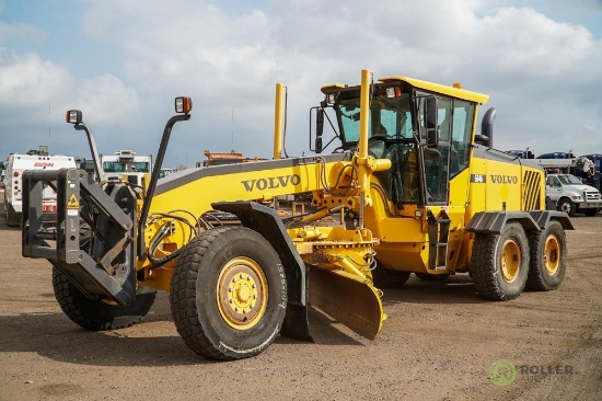 2011 Volvo G946 AWD Motor Grader, A/C, Heat, 16' Moldboard, Front Lift Group, 14.00-R24 Tires,