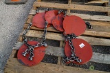 (6) New Kit 1/2in A/R500 Gong Target w/ Chains