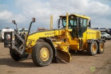 2011 Volvo G946 AWD Motor Grader, A/C, Heat, 16' Moldboard, Front Lift Group, 14.00-R24 Tires,