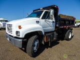 2000 CHEVROLET C6500 S/A Dump Truck, Gas Engine, 6-Speed, Spring Suspension, 10' Dump Box, 25,950 LB