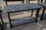 New Heavy Duty 30in x 57in Welding Shop Table w/ Shelf