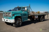 1979 CHEVROLET C70 S/A Flatbed Truck, Gas Engine, 4+2 Speed Transmission, 20' Bed, 23,160 LB GVWR,