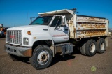 1994 GMC TOP KICK T/A Dump Truck, Caterpillar 3116 Diesel, Automatic, Hendrickson Spring Suspension,