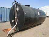 Approximately 5000 Gallon Fuel Tank w/ Pump, Skid Mounted