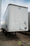 1988 GREAT DANE S/A Van Trailer, 28' x 96in, 39,000 LB GVWR, Spring Suspension, Swing Open Back