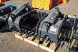 New Stout 72in Brush Grapple To Fit Skid Steer Loader