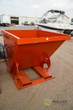 New Kit 1.75-Cubic Yard Trash Hopper, Self Dumping 6000 LB Capacity