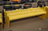 New 8' Snow Pusher Attachment To Fit Skid Steer Loader