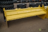 New 8' Snow Pusher Attachment To Fit Skid Steer Loader