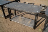 New Heavy Duty 30in x 57in Welding Shop Table w/ Shelf