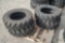 (4) New Turbo 10-16.5 Skid Steer Tires, Model SKS332