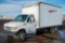 2001 FORD E350 Super Duty Cube Van, 6.8L, Automatic, 15' Box, Rollup Door, Dually, Odometer Reads: