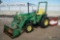 John Deere 770 4WD Tractor/Loader, PTO, 3-Pt, Model 70 Loader Assembly, 48in Deck Mower, Hour Meter