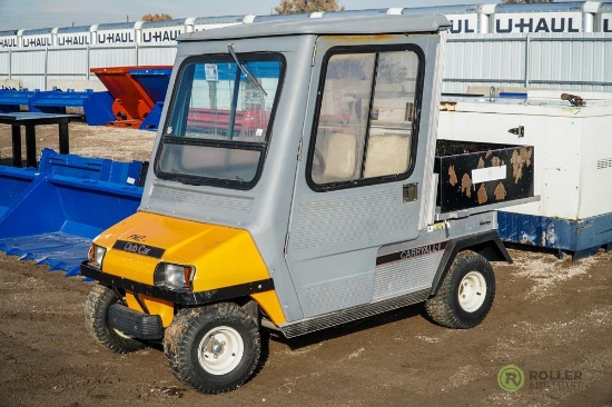 Club Car Carryall - 1 Truckster, Enclosed Cab, Electric w/ Charger