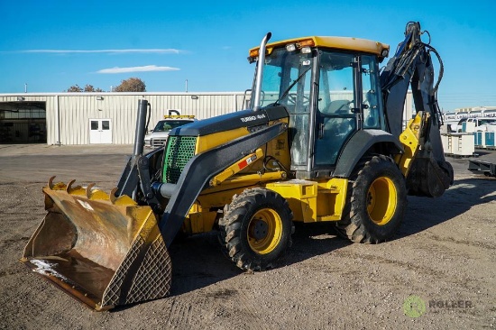 2002 John Deere 310SG 4WD Loader/Backhoe, Extendahoe, Auxiliary Hydraulics, EROPS, 24in Hoe Bucket,