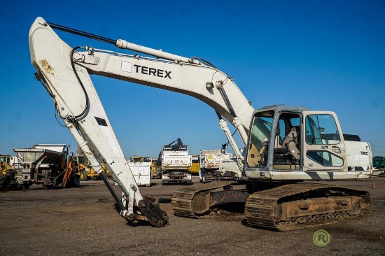 Terex TXC255LC-1 Hydraulic Excavator, Quick Coupler, 32in TBG, No Bucket, Hour Meter Reads: 12,931,