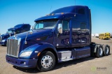 2013 PETERBILT 587 T/A Truck Tractor, Paccar MX13 Diesel, 10-Speed Transmission, 4-Bag Air Ride