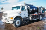 1995 INTERNATIONAL 4700 S/A Fuel & Lube Truck, T444E Diesel, Automatic, Spring Suspension, Fuel &