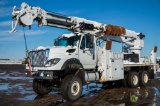 2011 INTERNATIONAL 7600 6x4 T/A Digger Derrick Truck, MaxxForce 12.4L Diesel, Automatic, Altec DT80