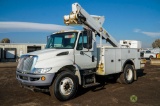 2011 INTERNATIONAL DURASTAR 4300 S/A Bucket Truck, MaxxForce 7 Diesel, Automatic, Spring Suspension,