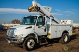 2009 INTERNATIONAL DURASTAR 4300 S/A Bucket Truck, MaxxForce 7 Diesel, Automatic, Spring Suspension,