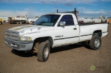 1997 DODGE RAM 2500 4x4 Pickup, Magnum V10 8.0L, 5-Speed, Odometer Reads: 239,205