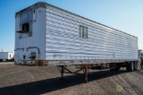 1990 AMERICAN T/A Van Trailer, 48' x 96in, Spring Suspension, Side Entry Door, Converted Into Office