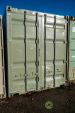 40' Steel Storage Container, High Cube