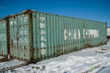 40' Steel Storage Container, High Cube