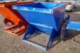 New 2-Cubic Yard Heavy Duty Trash Hopper To Fit Skid Steer Loader