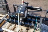 New Lowe 750 Hydraulic Posthole Digging Attachment w/ 9in & 12in Augers To Fit Skid Steer Loader