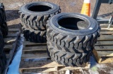 (4) New Maxam 10-16.5 Skid-Steer Tires, 10-Ply