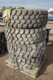 (4) Michelin 395/85/R20XZL Radial Tires