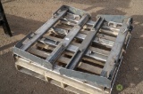 (4) New KT Skid Steer Frame Attachments