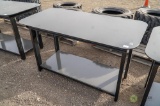 New Heavy Duty 30in x 57in Welding Shop Table w/ Shelf