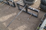 New Tomahawk Bale Spear Attachment To Fit Skid Steer Loader