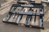 (3) New Quick Attach Plates To Fit Skid Steer Loader