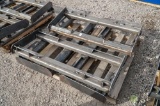 (4) New KT Skid Steer Frame Attachments