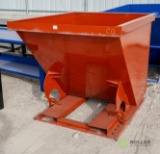 New Kit 2-Cubic Yard Trash Hopper, Self Dumping, 4000 LB Capacity