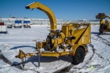 1992 VERMEER 935BC Towable Chipper, Gas Engine, Engine Hour Meter Reads: 605, Pintle Hitch