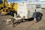 2007 INGERSOLL RAND Towable Air Compressor, 4-Cylinder Diesel, 185 CFM, Hour Meter Reads: 1036,