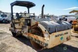 1999 Ingersoll Rand DD90HF Ride-On Vibratory Roller, 66in Double Drum, Spray Bars, Cleaning Pads,